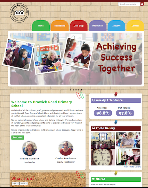 Browick Bradway Primary School Website - Ed HQ